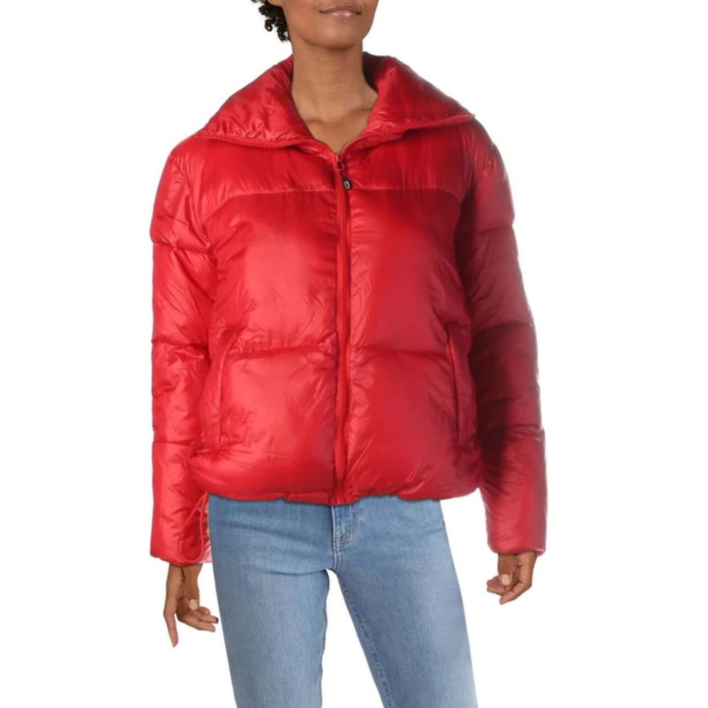 BNCI Boundless North Women Red Puffer Jacket NLJ48000 Size M New